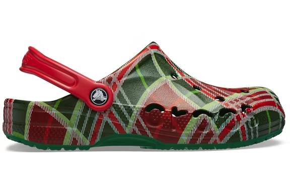 crocs baya clog holiday plaid kelly green Collection – Genuine Crocs Sandals for Sale