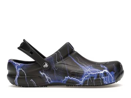 crocs bistro clog black lightning bolts Collection – Genuine Crocs Sandals for Sale