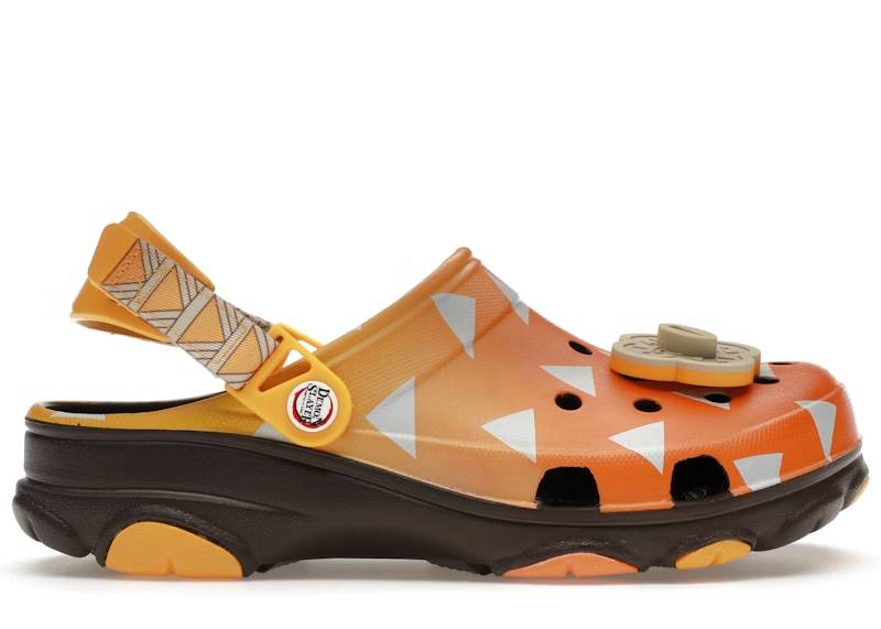 crocs classic all-terrain clog demon slayer zenitsu Collection – Genuine Crocs Sandals for Sale