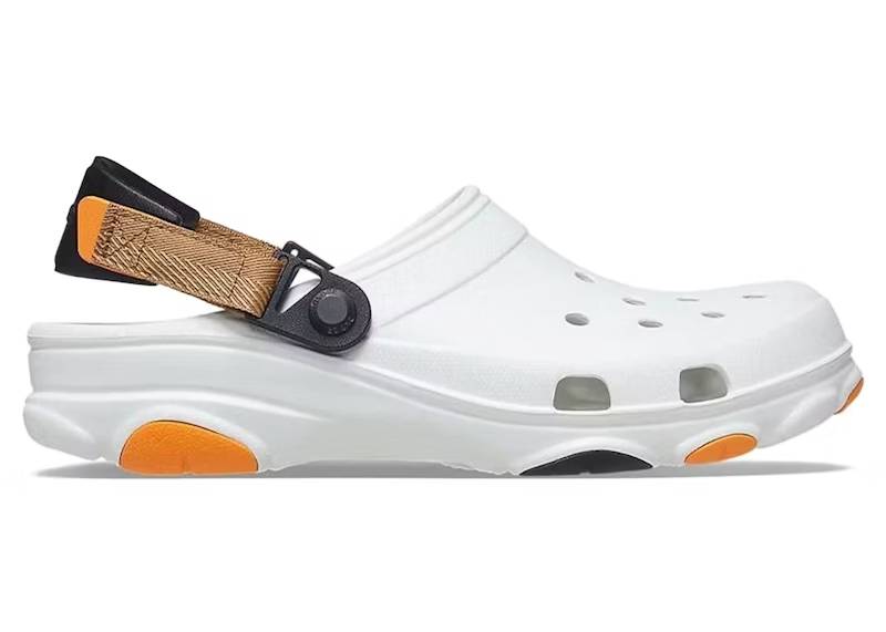 crocs classic all-terrain clog white orange Collection – Genuine Crocs Sandals for Sale