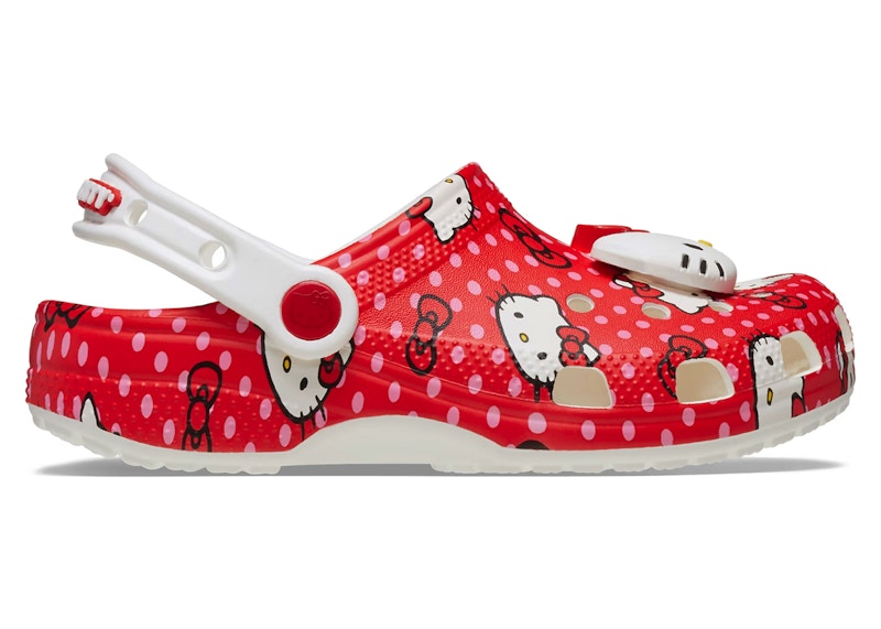 crocs classic clog hello kitty red polka dots td Collection – Genuine Crocs Sandals for Sale