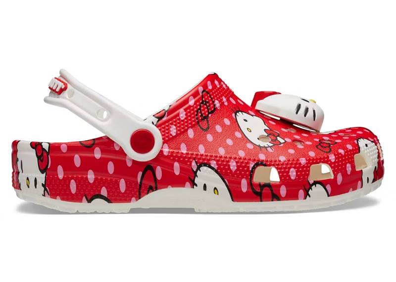 crocs classic clog hello kitty red polka dots Collection – Genuine Crocs Sandals for Sale