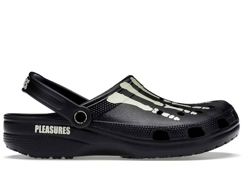 crocs classic clog pleasures skeleton black glow Collection – Genuine Crocs Sandals for Sale