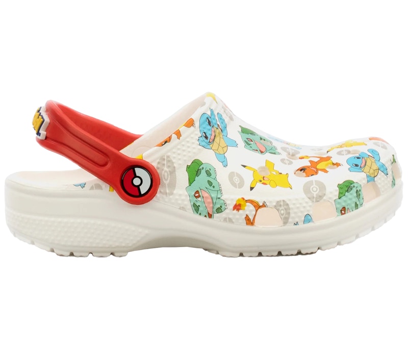 crocs classic clog pokemon white kids Collection – Genuine Crocs Sandals for Sale
