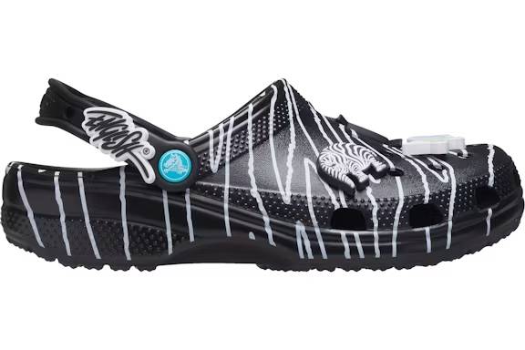 crocs classic clog ron english party animals zebra black Collection – Genuine Crocs Sandals for Sale