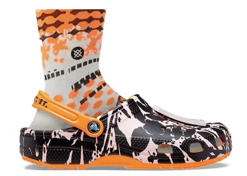 crocs classic clog stance b. thom floral quilt Collection – Genuine Crocs Sandals for Sale