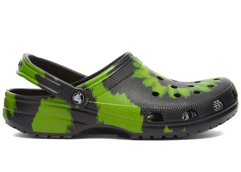 crocs classic clog tie dye black lime punch Collection – Genuine Crocs Sandals for Sale