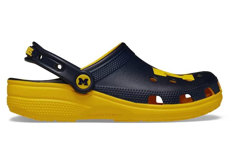 crocs classic clog university of michigan wolverines Collection – Genuine Crocs Sandals for Sale