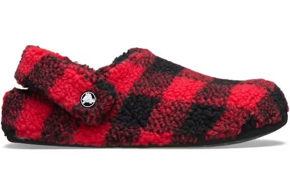 crocs classic cozzzy slipper buffalo check red Collection – Genuine Crocs Sandals for Sale