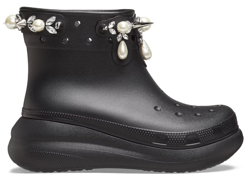 crocs classic crush boot simone rocha black Collection – Genuine Crocs Sandals for Sale