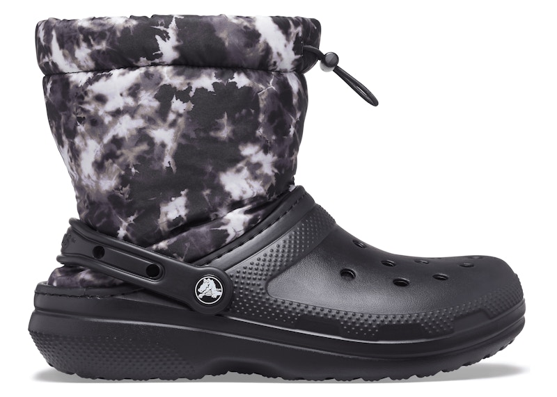 crocs classic lined neo puff boot tie dye black Collection – Genuine Crocs Sandals for Sale