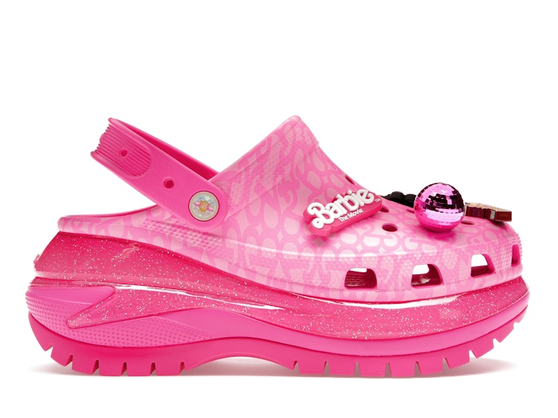 crocs classic mega crush clog barbie the movie electric pink Collection – Genuine Crocs Sandals for Sale