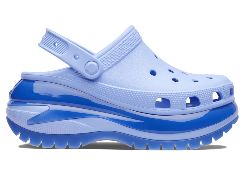 crocs classic mega crush clog moon jelly purple Collection – Genuine Crocs Sandals for Sale