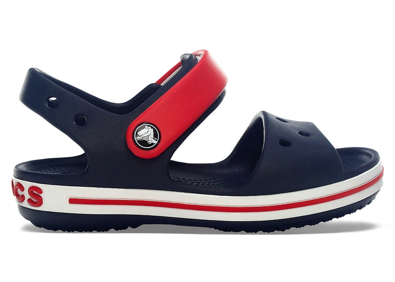 crocs crocband sandal navy red kids Collection – Genuine Crocs Sandals for Sale