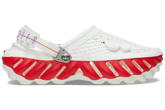 crocs echo clog kanghyuk white red Collection – Genuine Crocs Sandals for Sale