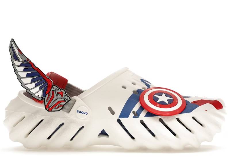 crocs echo clog marvel captain america sam wilson Collection – Genuine Crocs Sandals for Sale