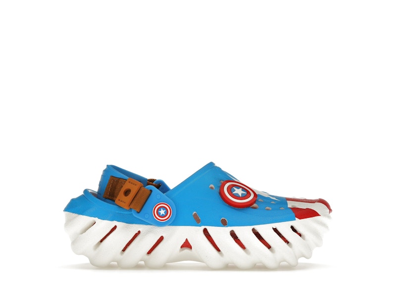 crocs echo clog marvel captain america steve rogers kids Collection – Genuine Crocs Sandals for Sale