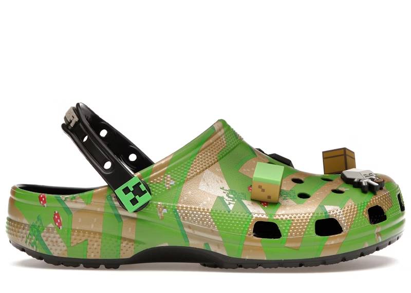 crocs elevated clog minecraft grass block Collection – Genuine Crocs Sandals for Sale