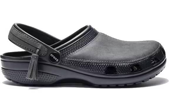 crocs leather clog journal standard charcoal Collection – Genuine Crocs Sandals for Sale