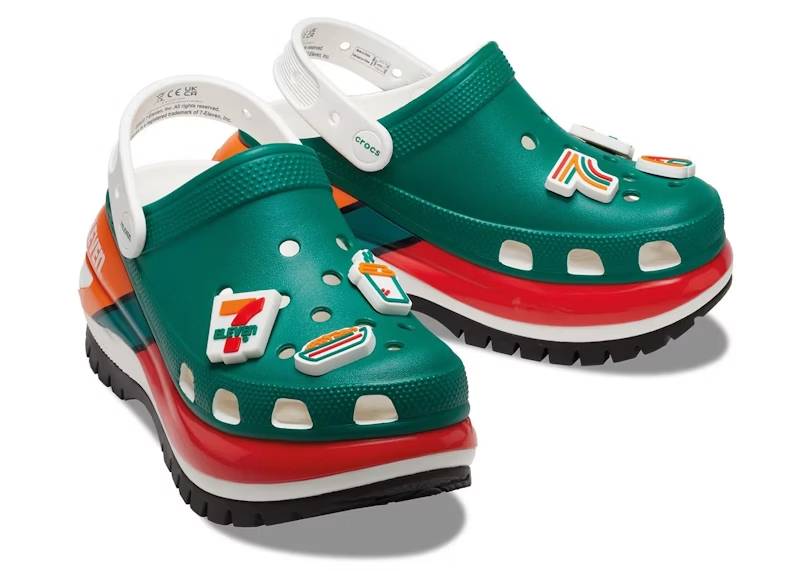 crocs mega crush clog 7-eleven green Collection – Genuine Crocs Sandals for Sale