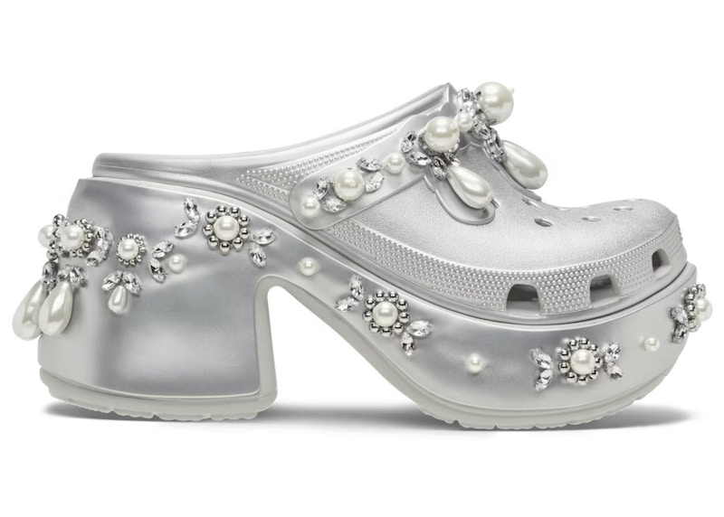 crocs siren clog simone rocha spiked silver Collection – Genuine Crocs Sandals for Sale
