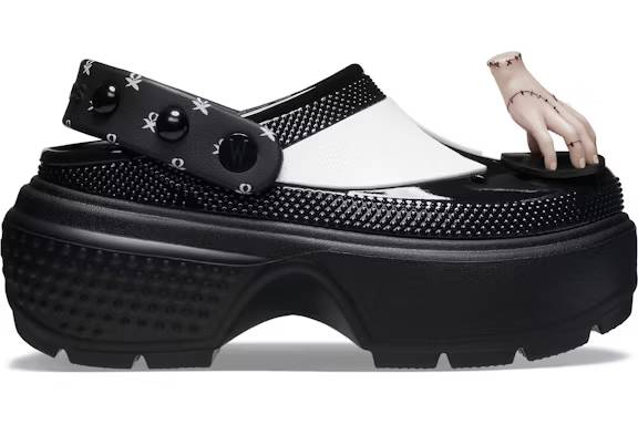 crocs stomp clog wednesday addams Collection – Genuine Crocs Sandals for Sale