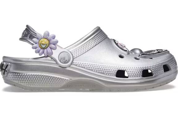 crocs x kenny scharf classic clog silver Collection – Genuine Crocs Sandals for Sale